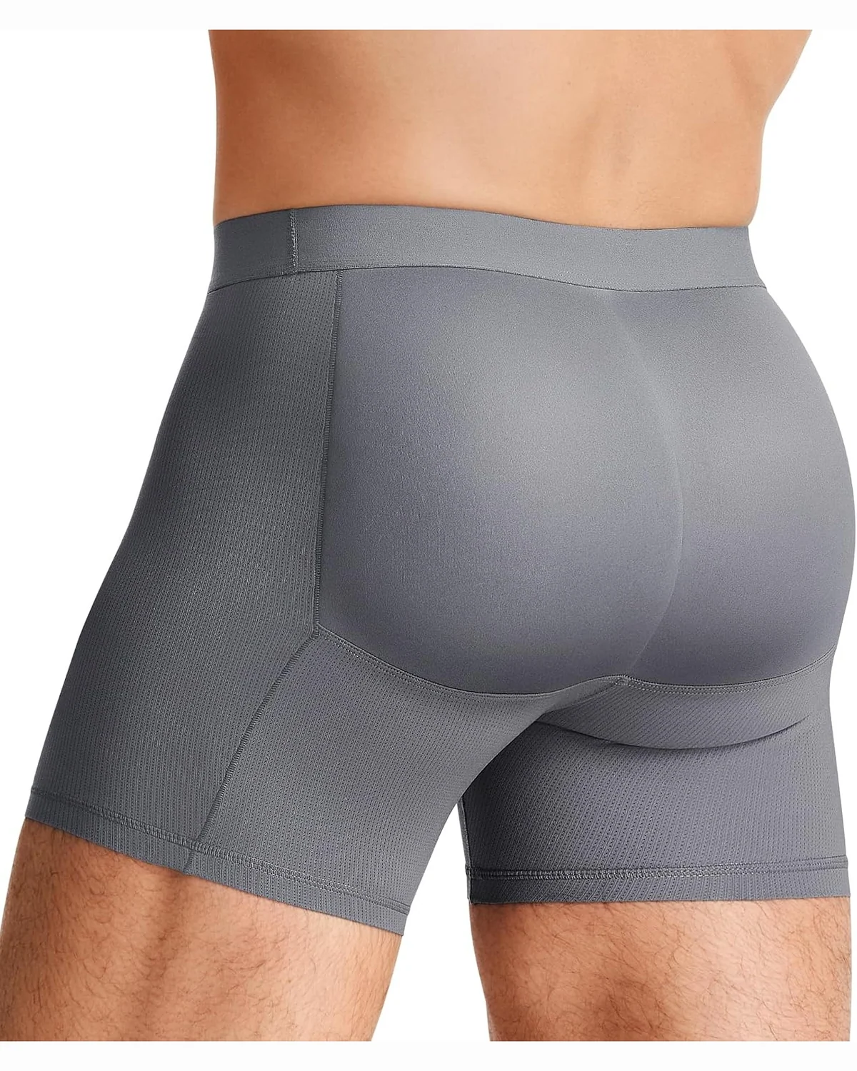Padded Lift Brief, Grey, M