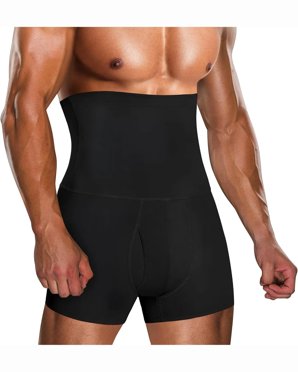 Belly Girdle Brief, Black, XL