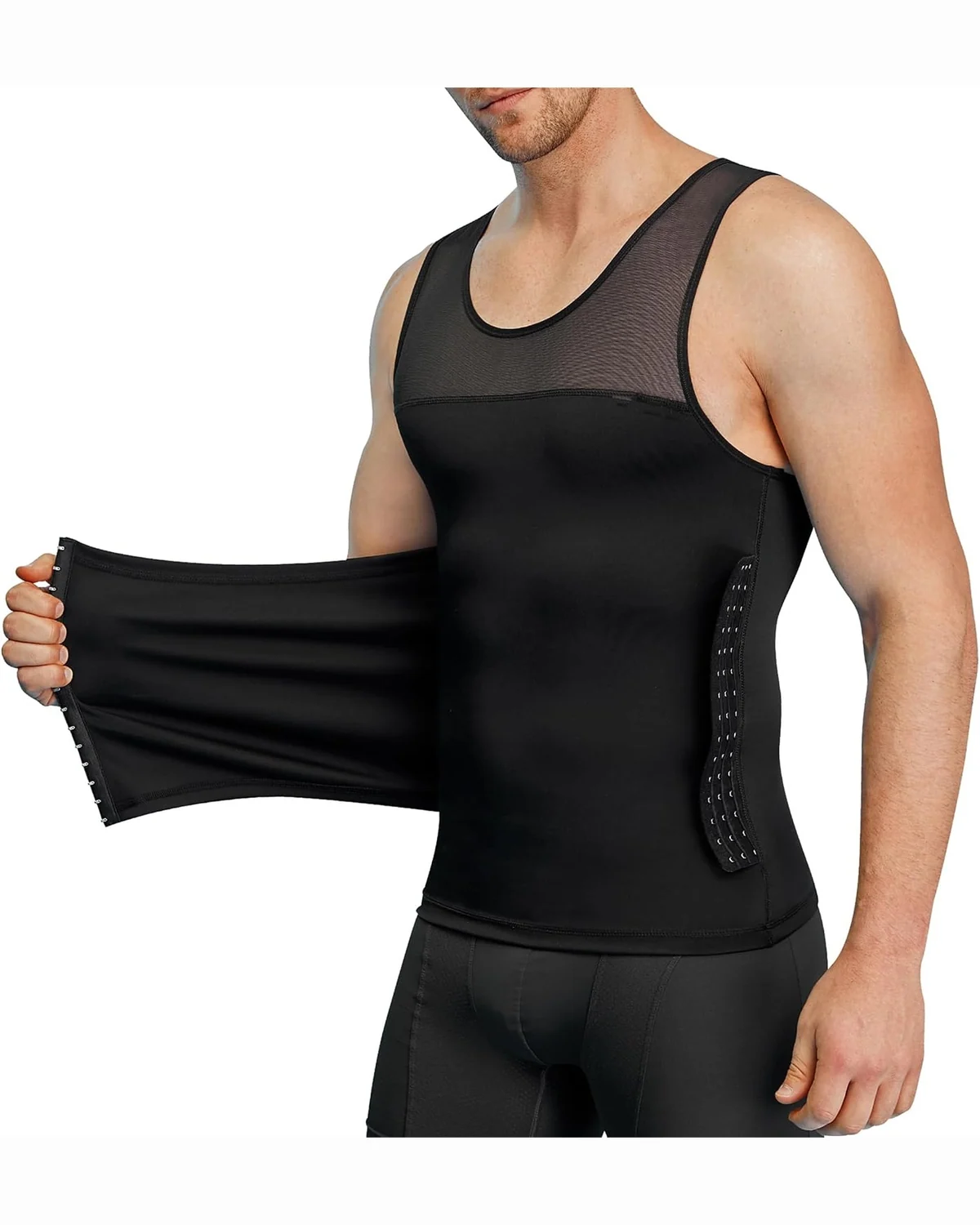 Classic Compression Vest, Black, XL