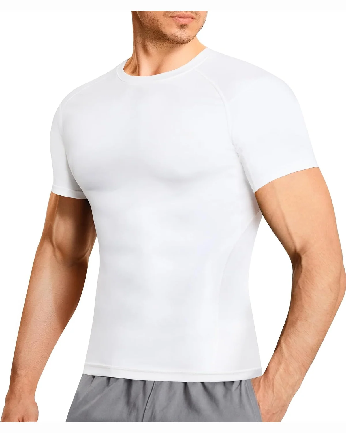 Training Tee, White, L