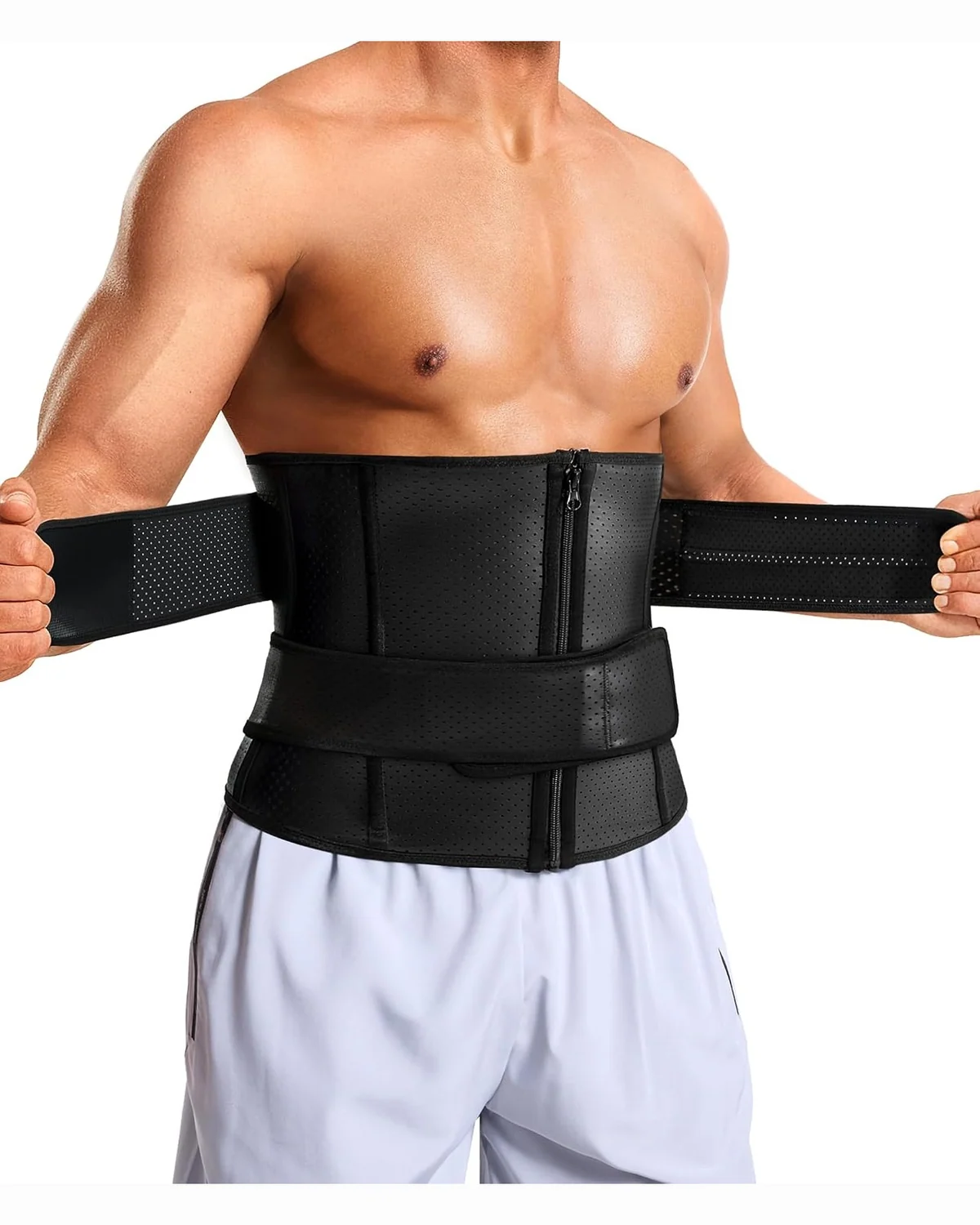 Sweat Trimmer Belt, Black, S