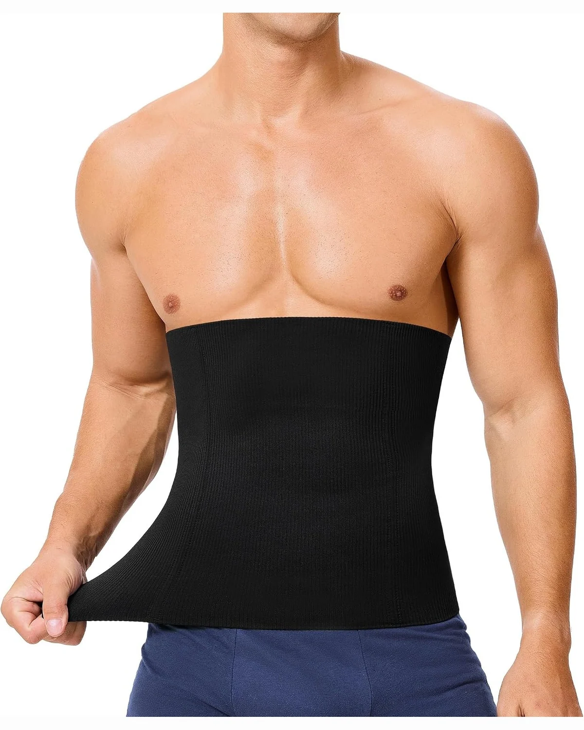 Waist Shaping Girdle, Black, L